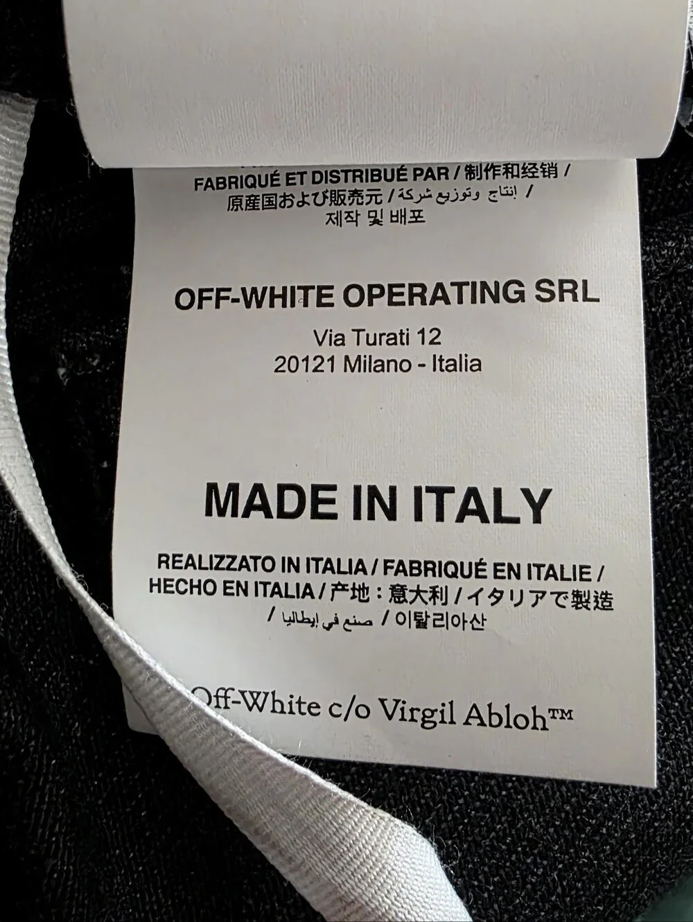 Off-White off white